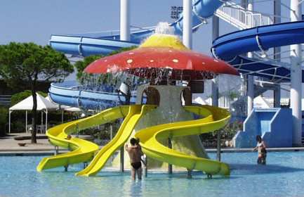 Lignano Aquapark - tobogán pre deti